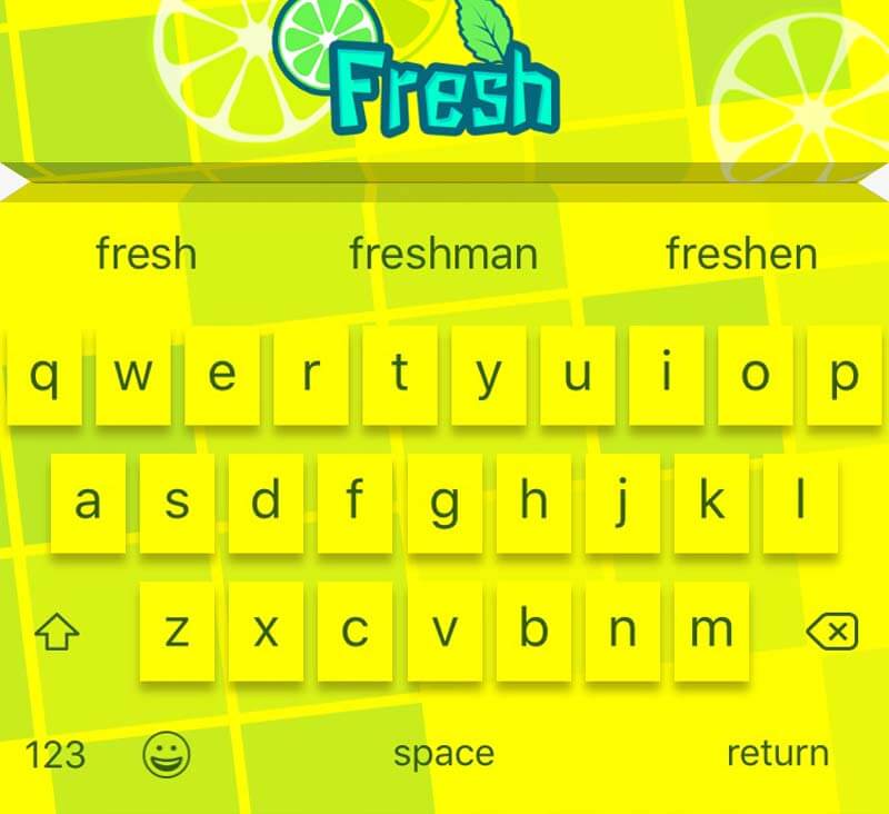 EasyType Themes - Fresh